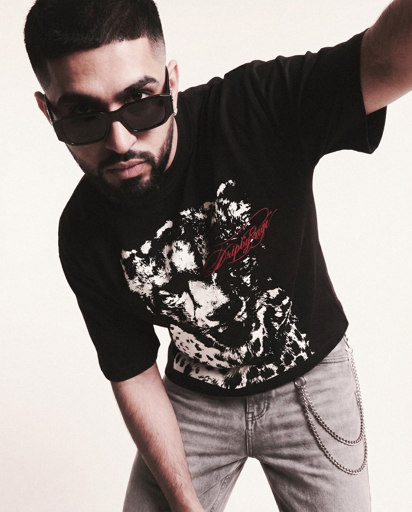 CHEETAH BOXY T-SHIRT