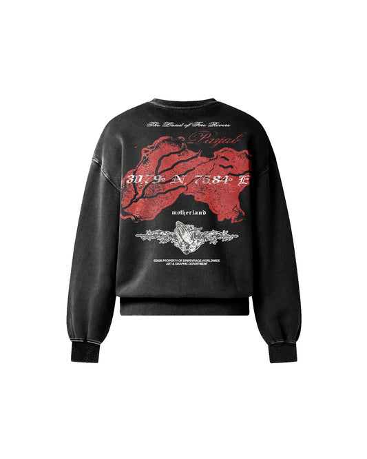 PANJAB WORLD FADED SWEATSHIRT