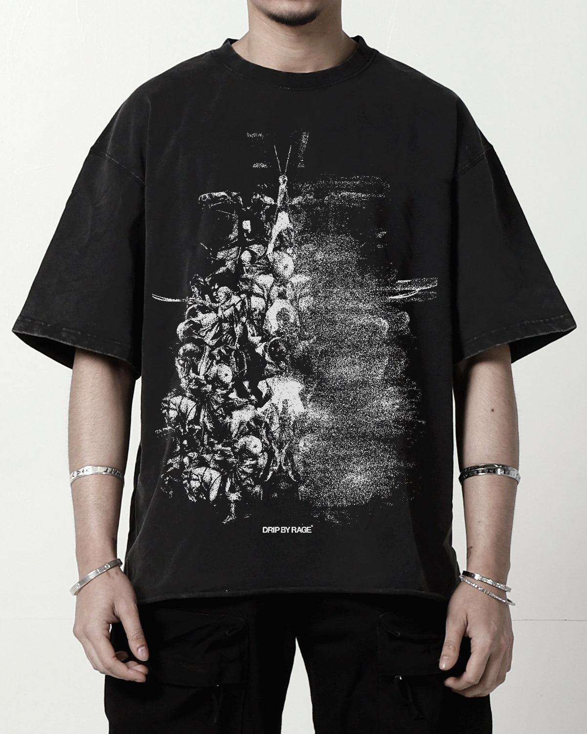WAR PERISHES FADED T-SHIRT