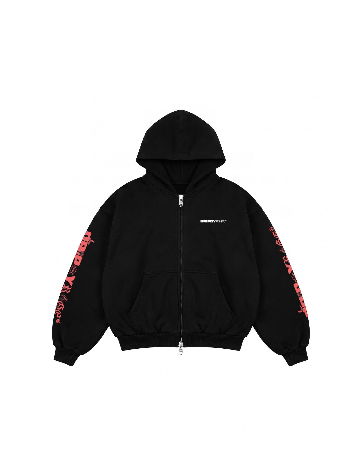 TRAP FOREVER ZIP-UP HOODIE