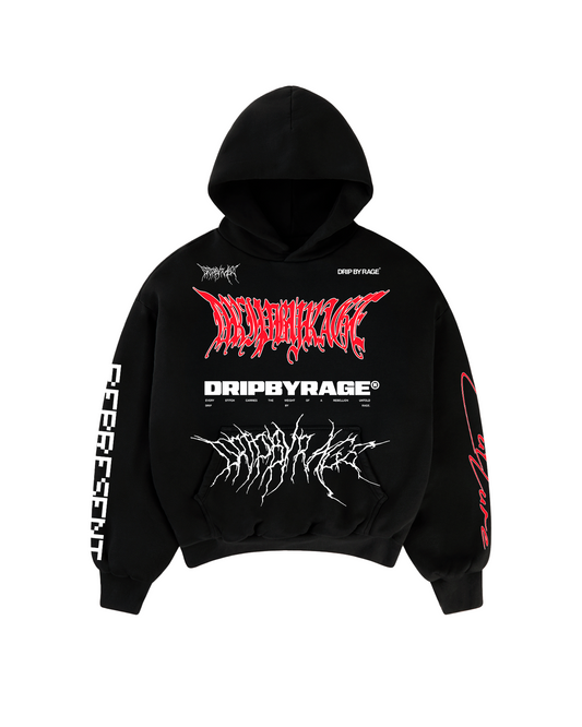 RAGE RACING V2 BOXY HOODIE