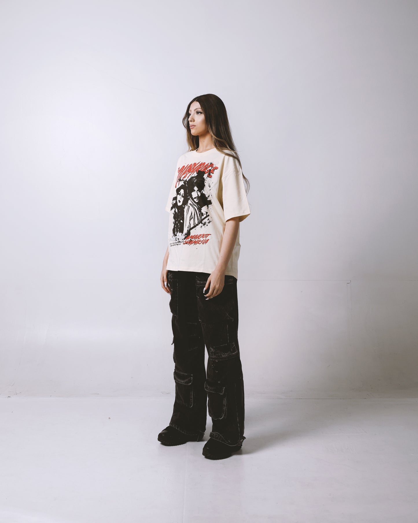 CHAMKILA T-SHIRT APRICOT