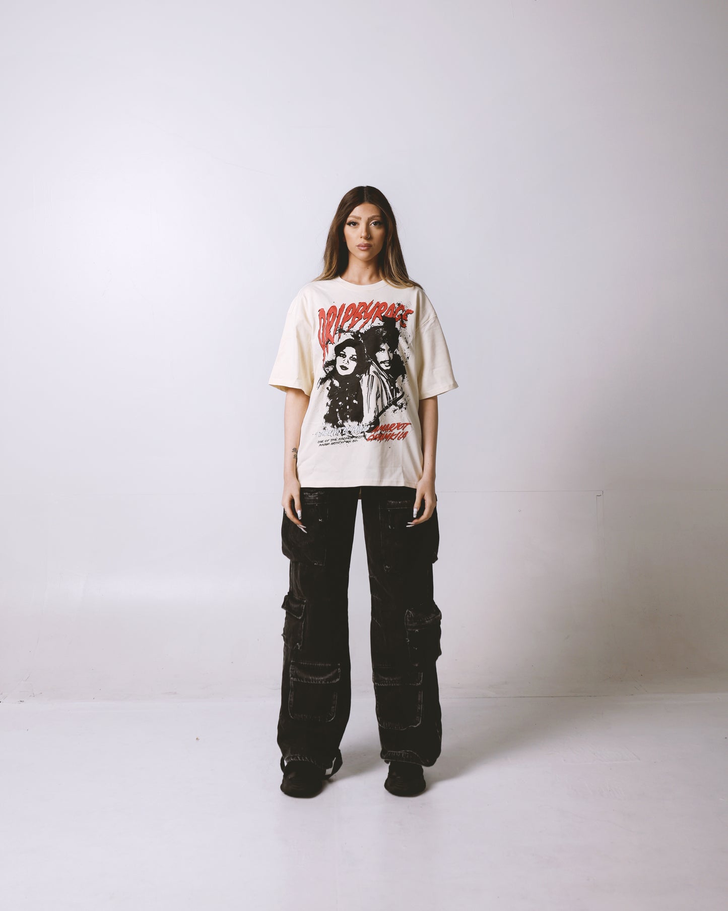 CHAMKILA T-SHIRT APRICOT