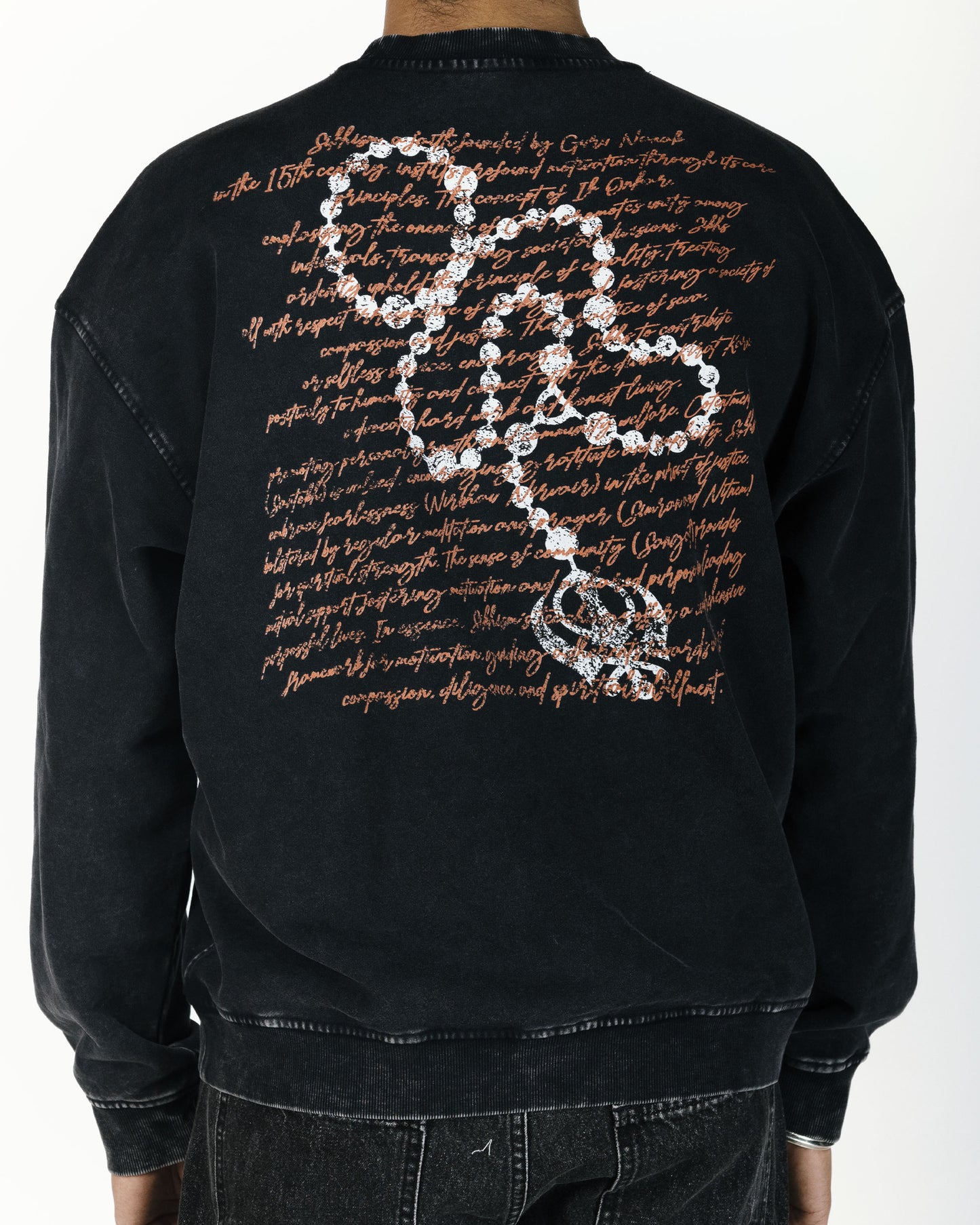 FAITH OVERSIZED FADED SWEATSHIRT