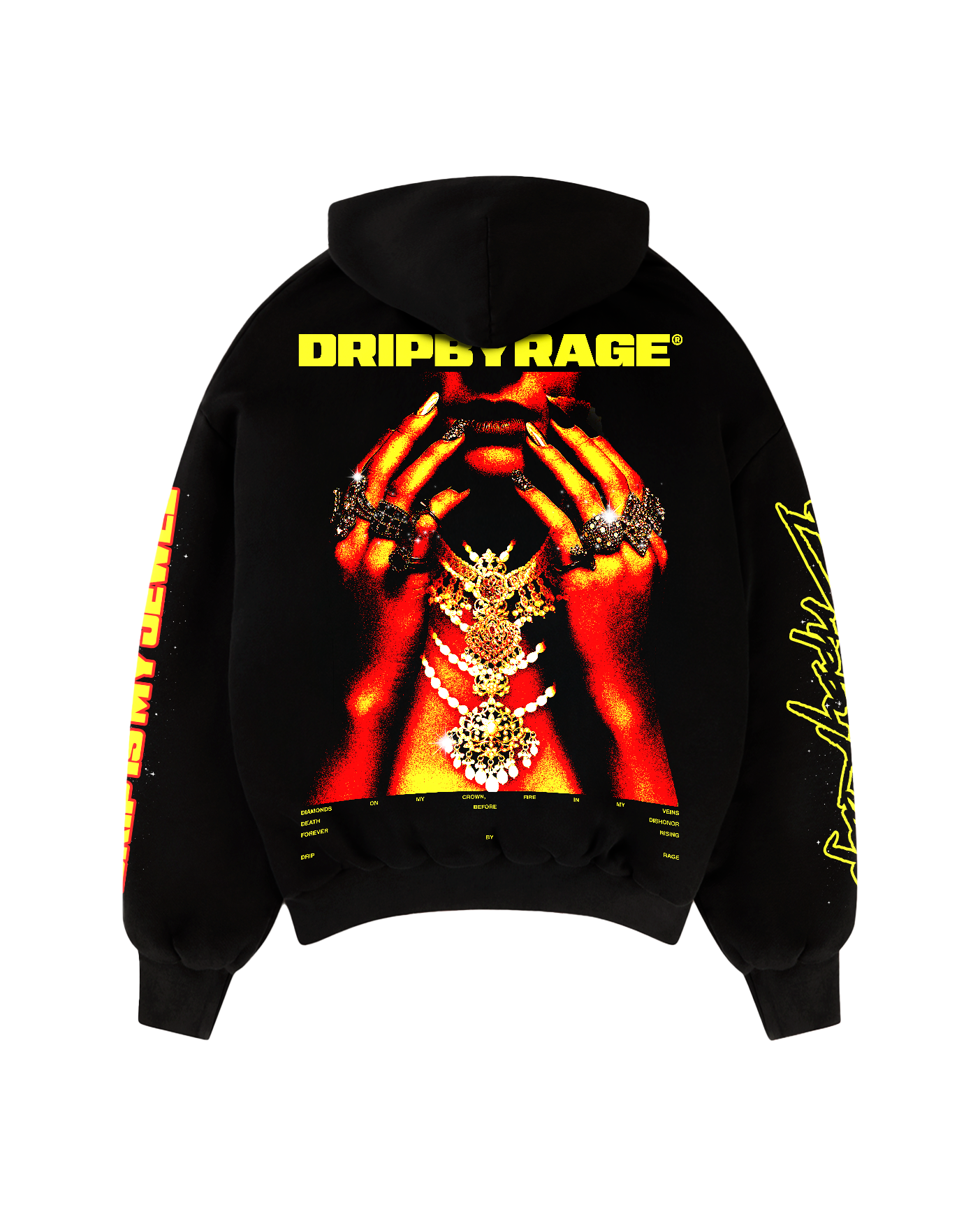 JEWEL SUN FADED BOXY HOODIE