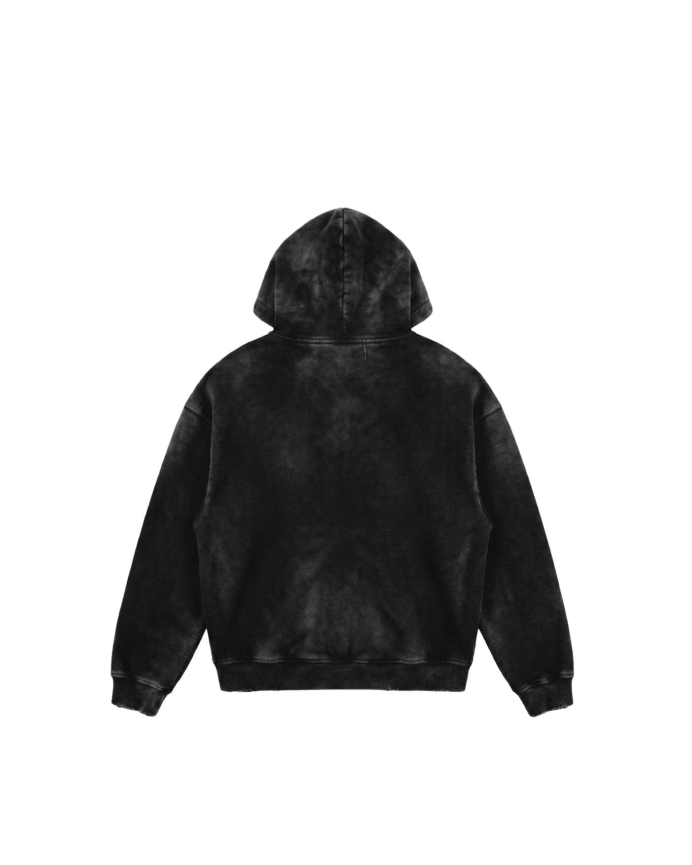 KING PIN ZIP-UP FADED HOODIE