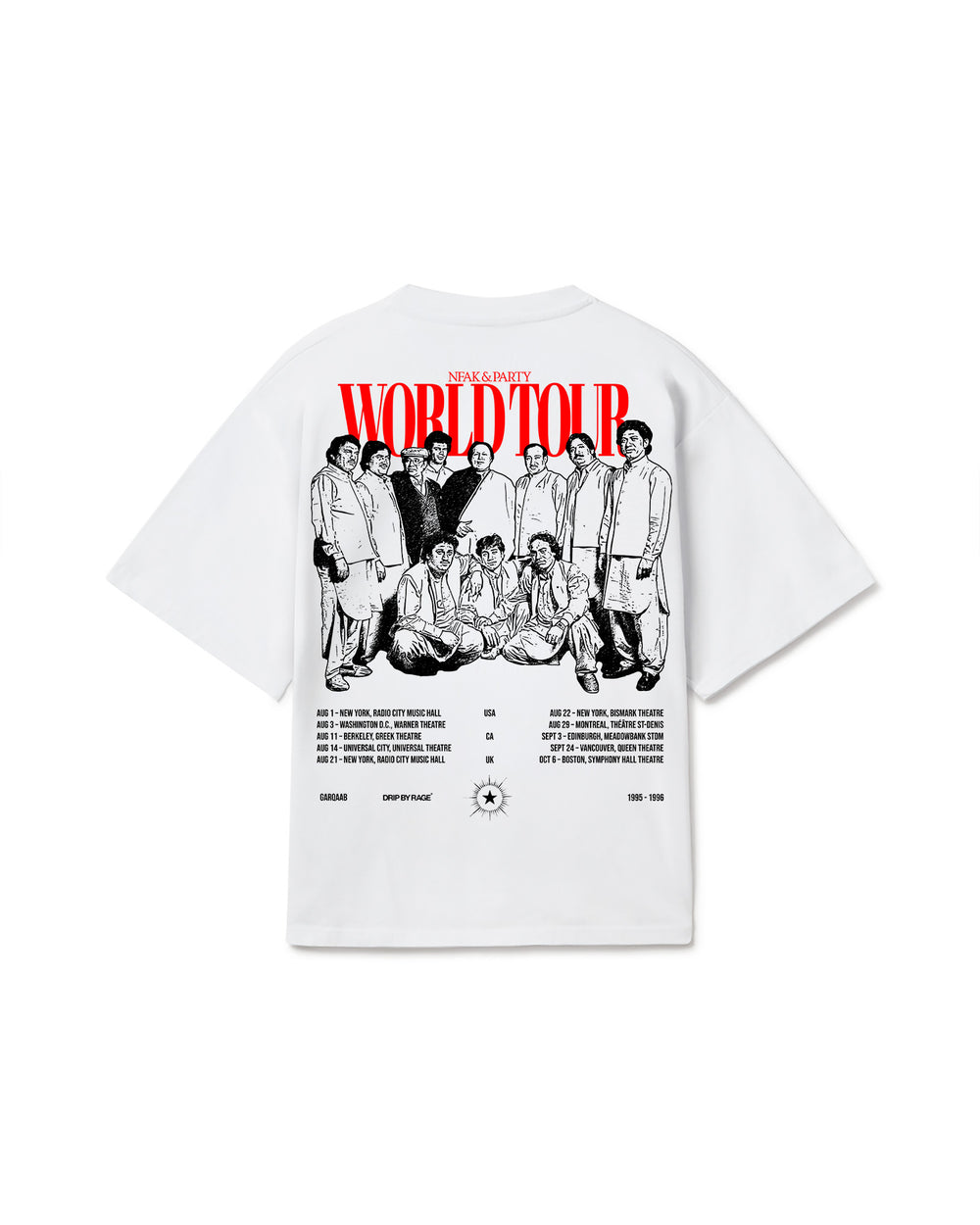 NUSRAT WORLD TOUR T-SHIRT