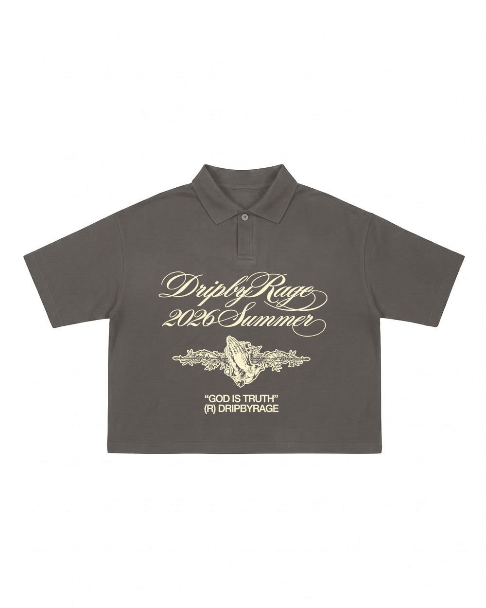 TRUTH OVERSIZED POLO T-SHIRT