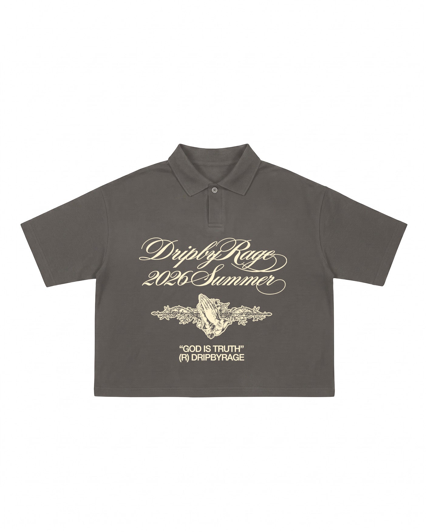 TRUTH OVERSIZED POLO T-SHIRT