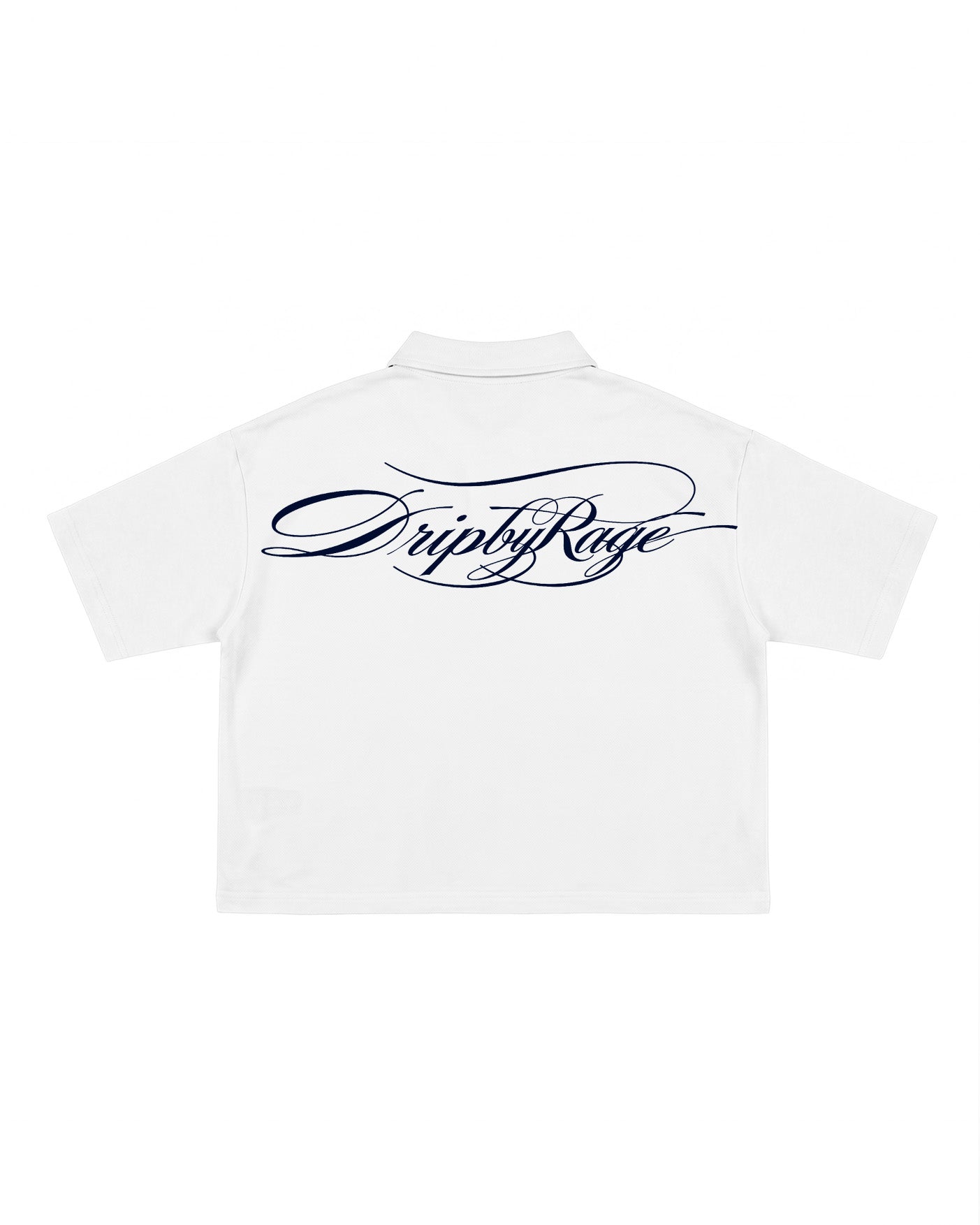 TRUTH COLLAR OVERSIZED POLO T-SHIRT