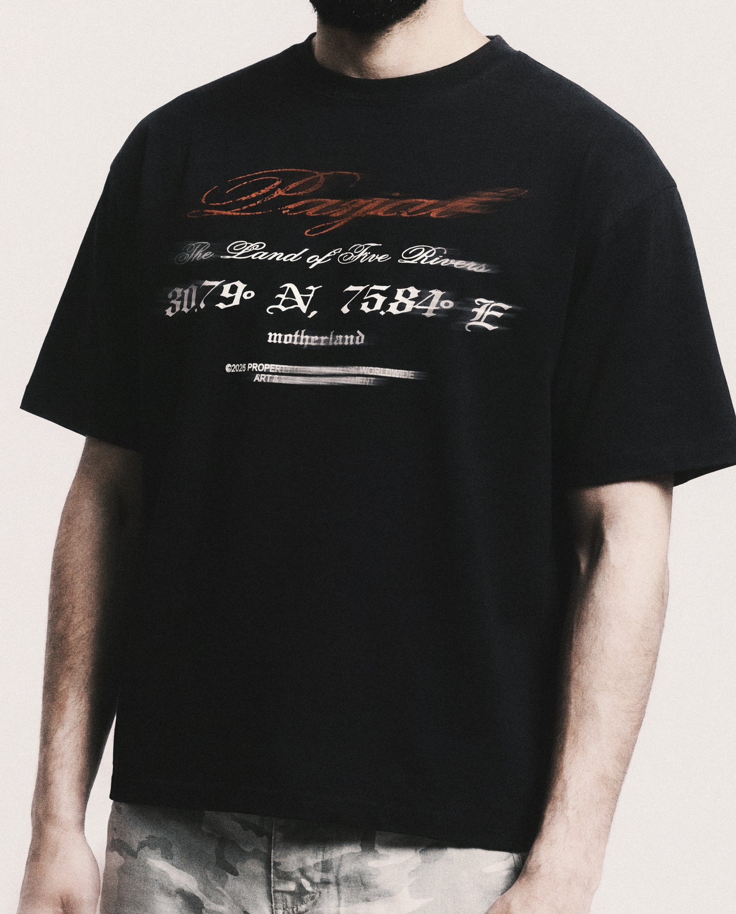 PANJAB BLOOD BOXY T-SHIRT