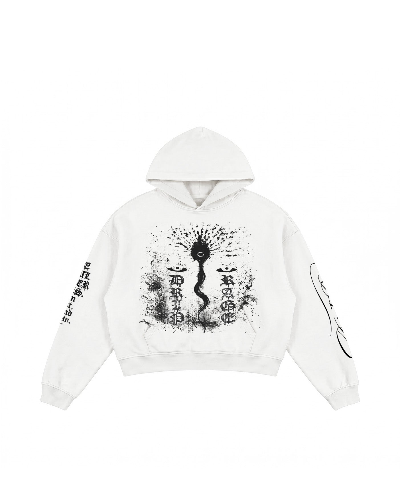 SOUL NEVER DIES BOXY HOODIE
