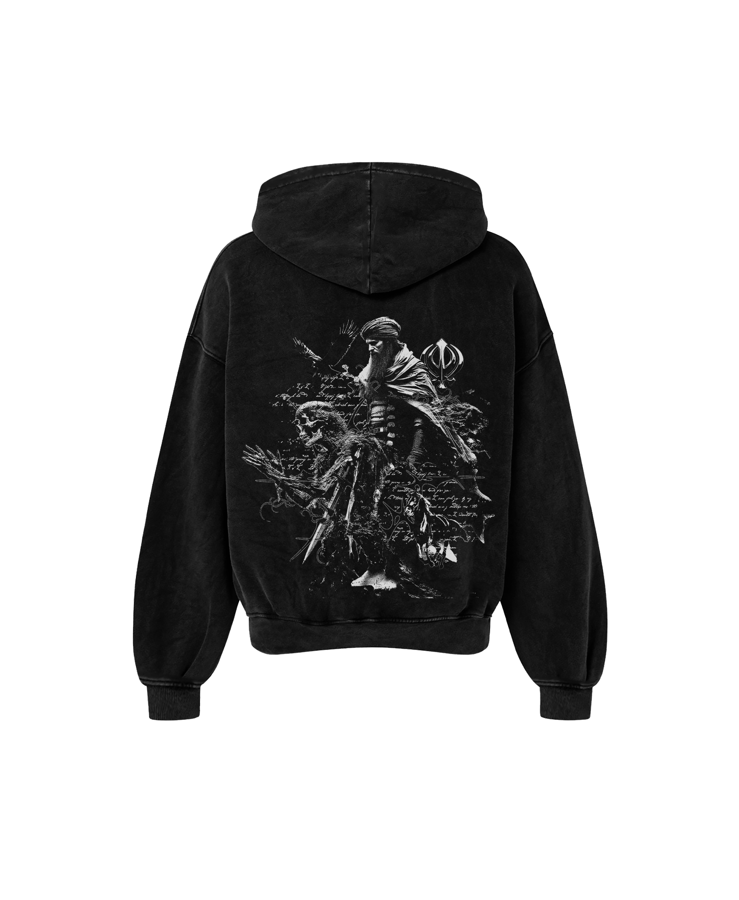 SOUL SLAYER OVERSIZED FADED HOODIE