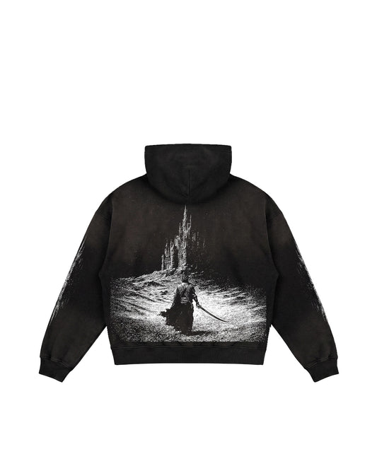 FANTASY OVERSIZED WASHED HOODIE
