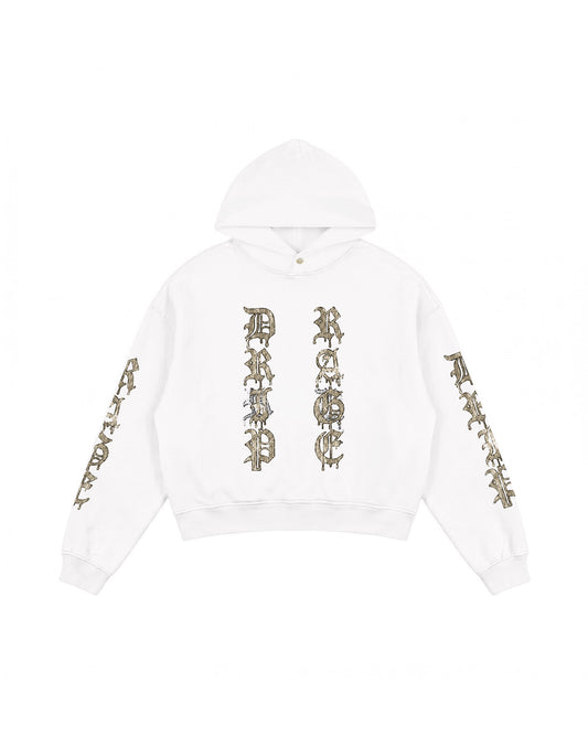 AWAKENING BUTTON OVERSIZED HOODIE