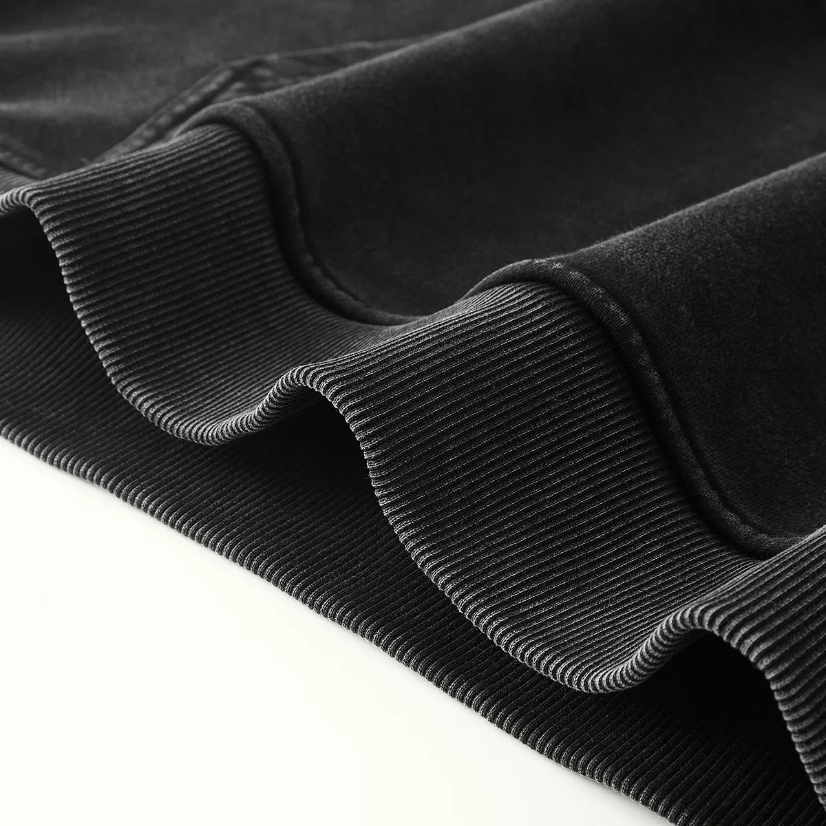 UNFUCKWITHABLE OVERSIZED FADED HOODIE BLACK