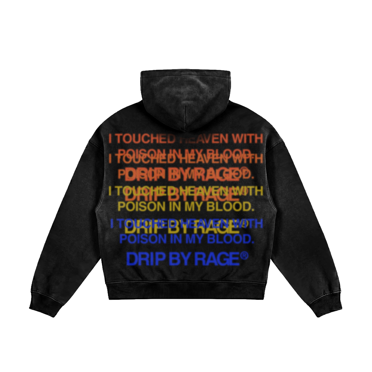 ITHWPIMB FADED OVERSIZED HOODIE