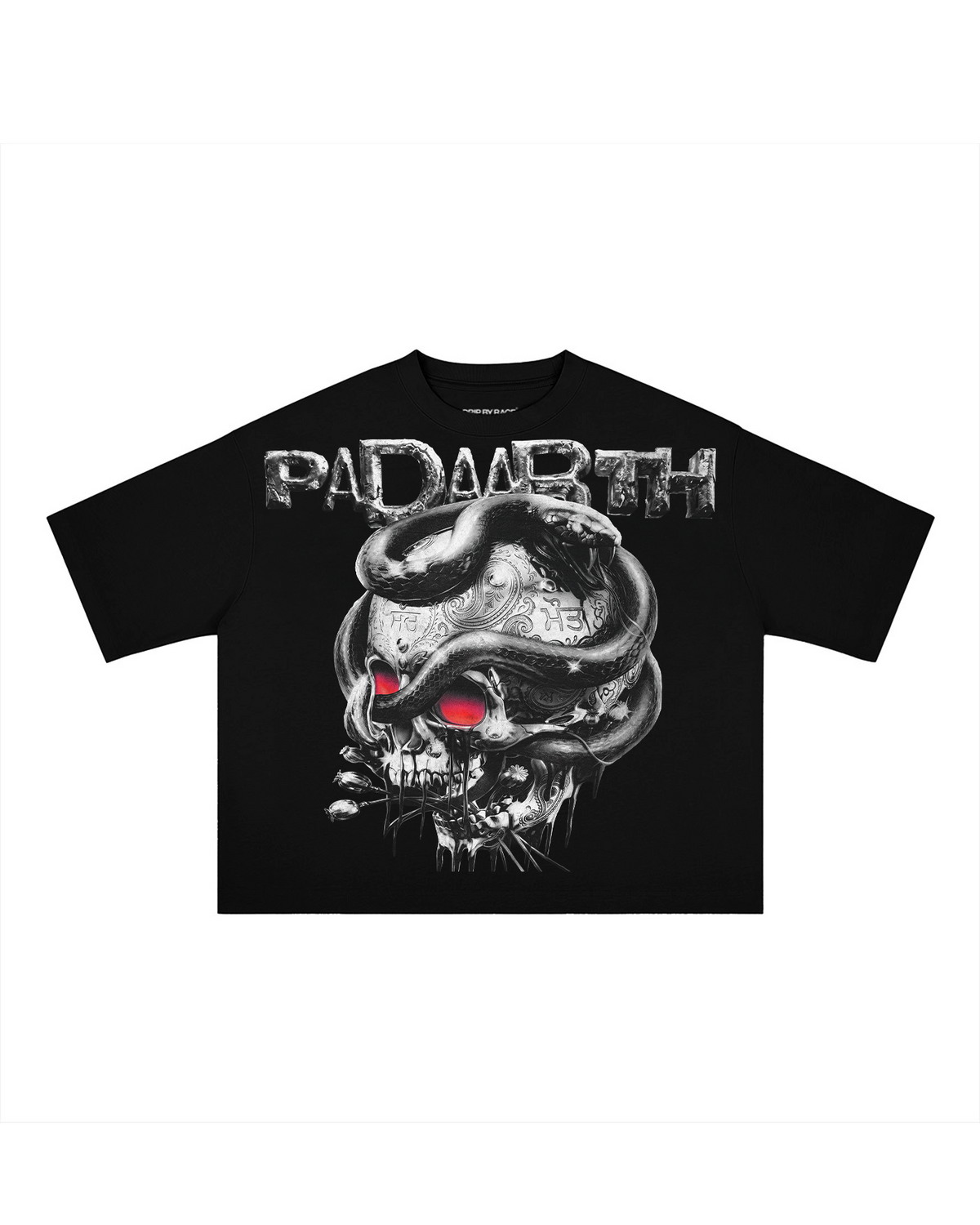 BLACK HEAVEN RED EYE BOXY T-SHIRT