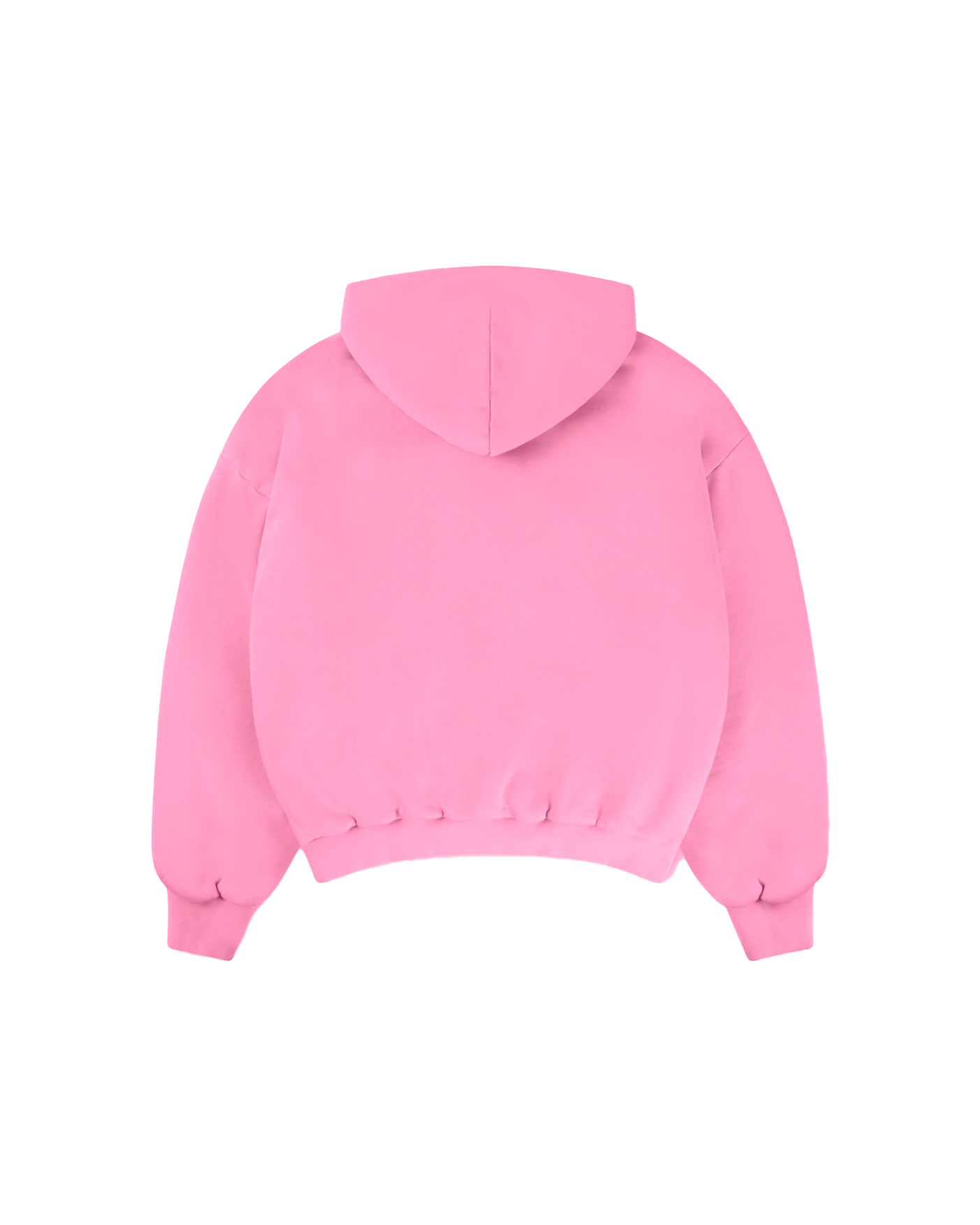 PINK HEAVY BOXY HOODIE