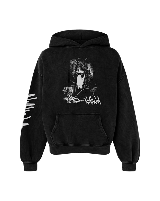 NALWA OVERSIZED FADED HOODIE