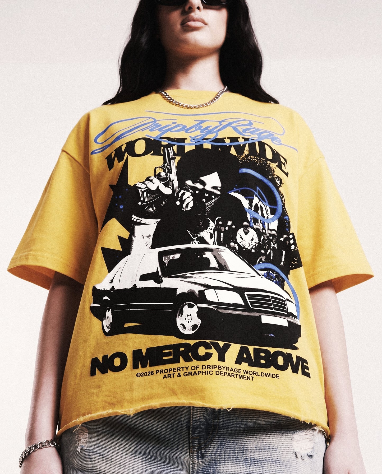 NO MERCY ABOVE T-SHIRT