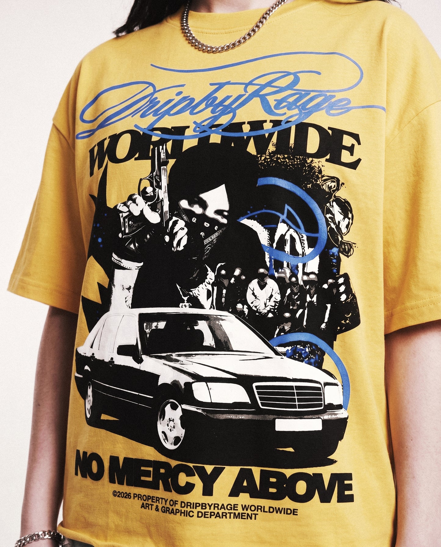 NO MERCY ABOVE T-SHIRT