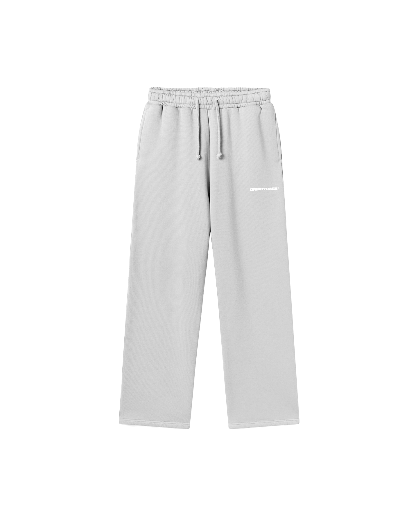 H-GREY HEAVY RELAXED STRAIGHT SWEATPANTS