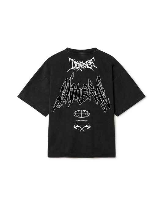 RAGE RACING OVERSIZED FADED T-SHIRT