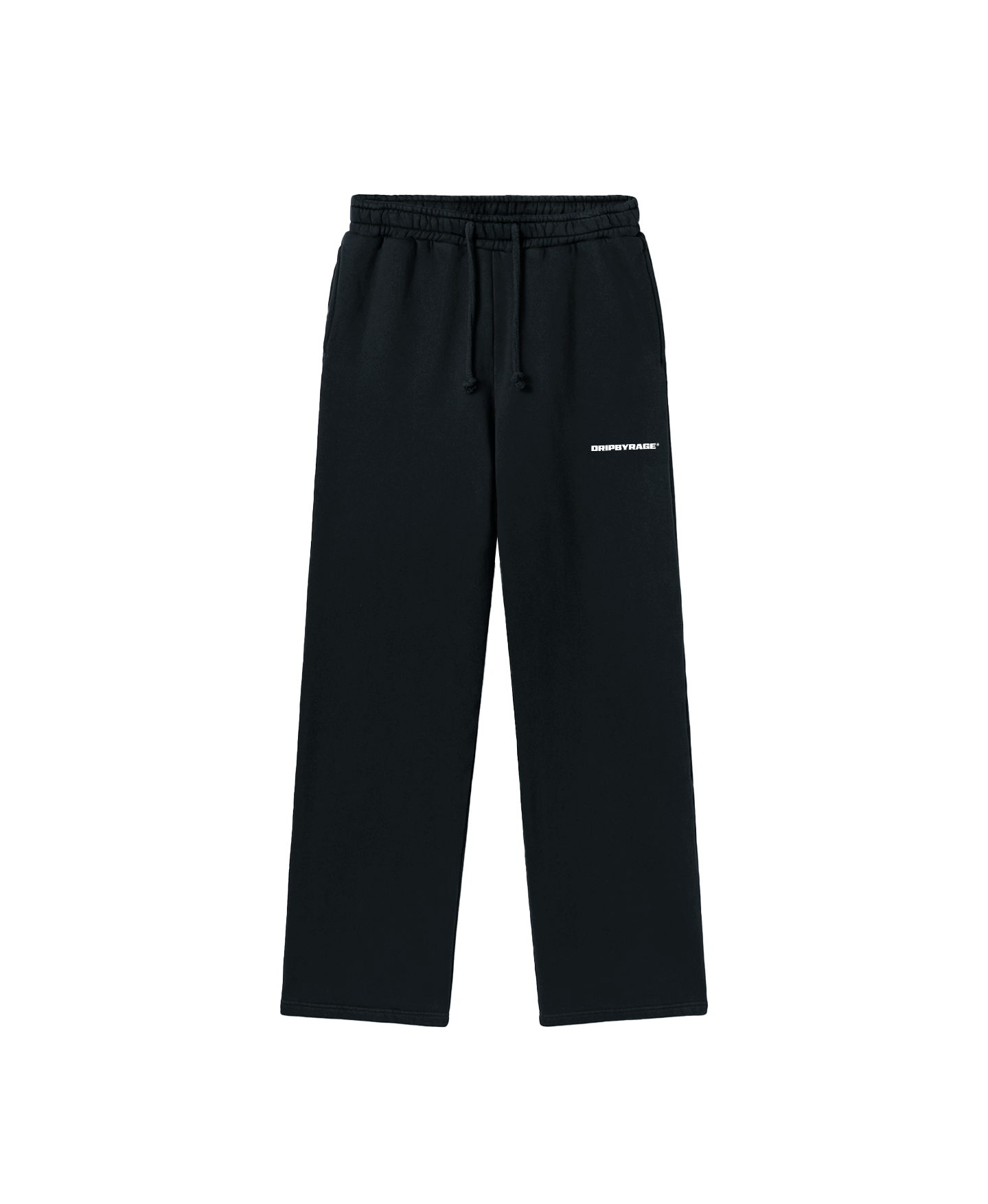 NAVY RELAXED STRAIGHT SWEATPANTS