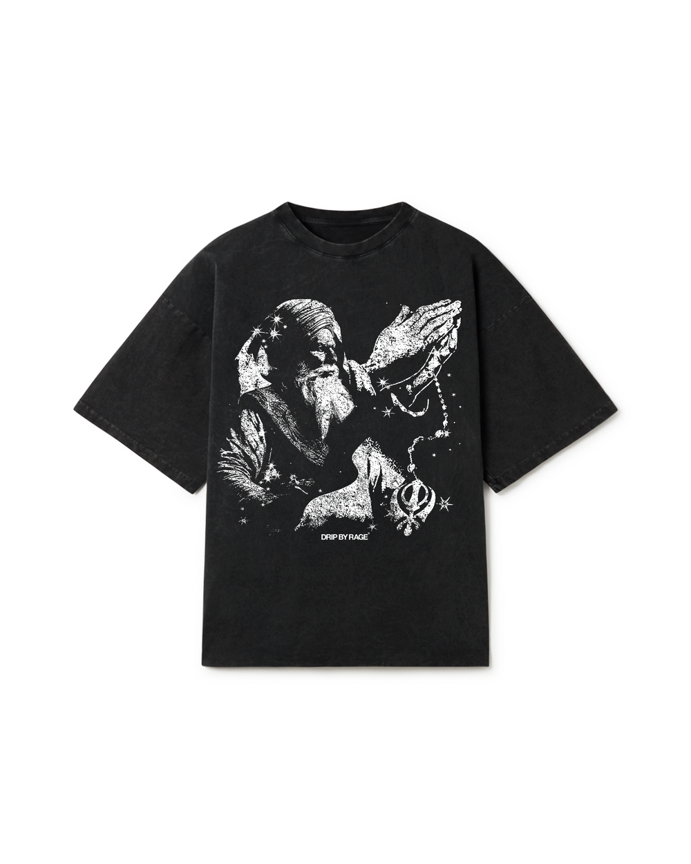 FAITH OVERSIZED FADED T-SHIRT