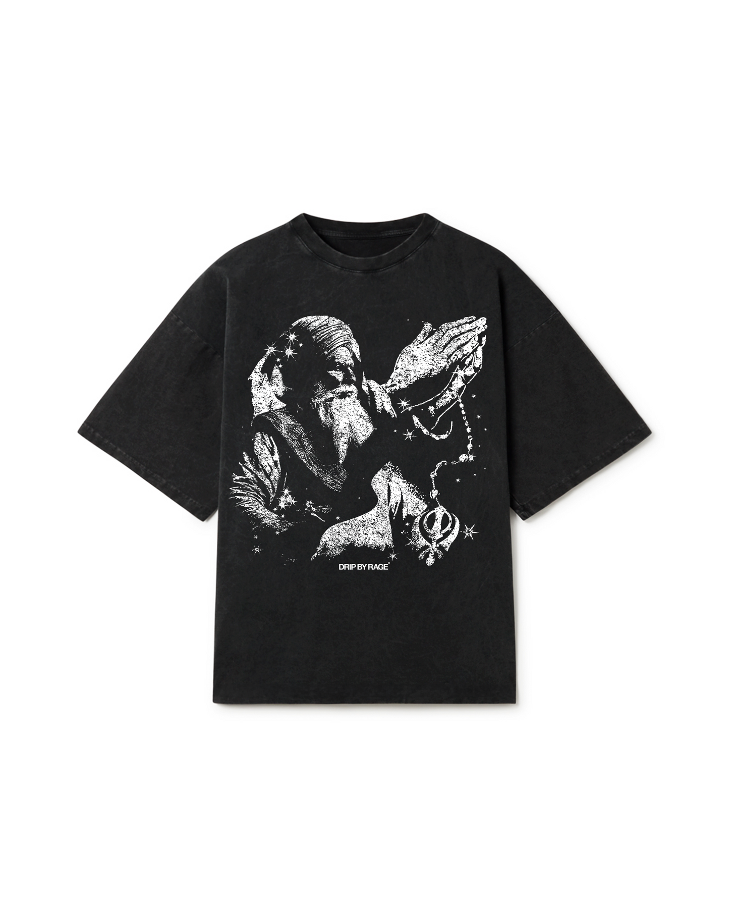 FAITH OVERSIZED FADED T-SHIRT
