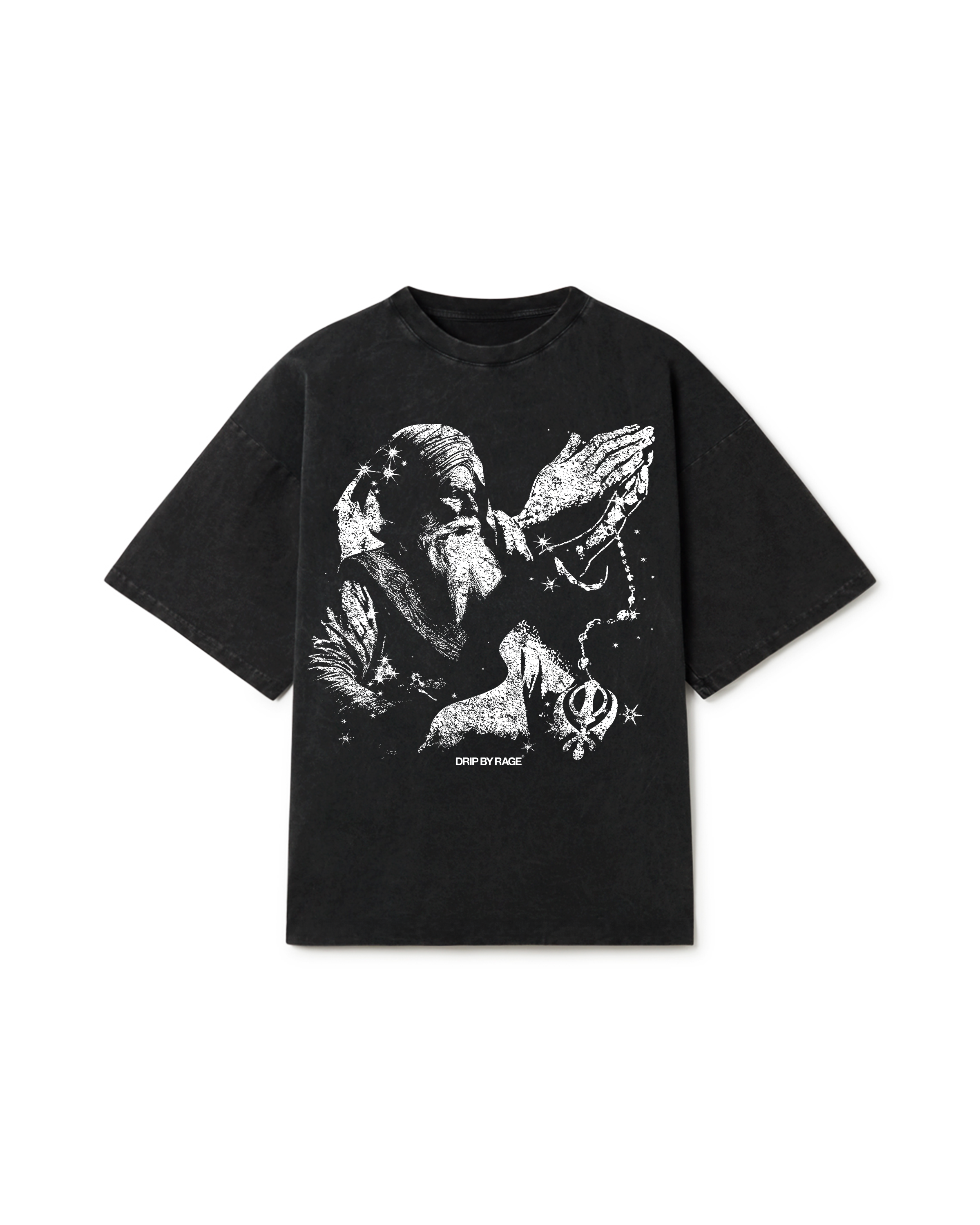 FAITH OVERSIZED FADED T-SHIRT