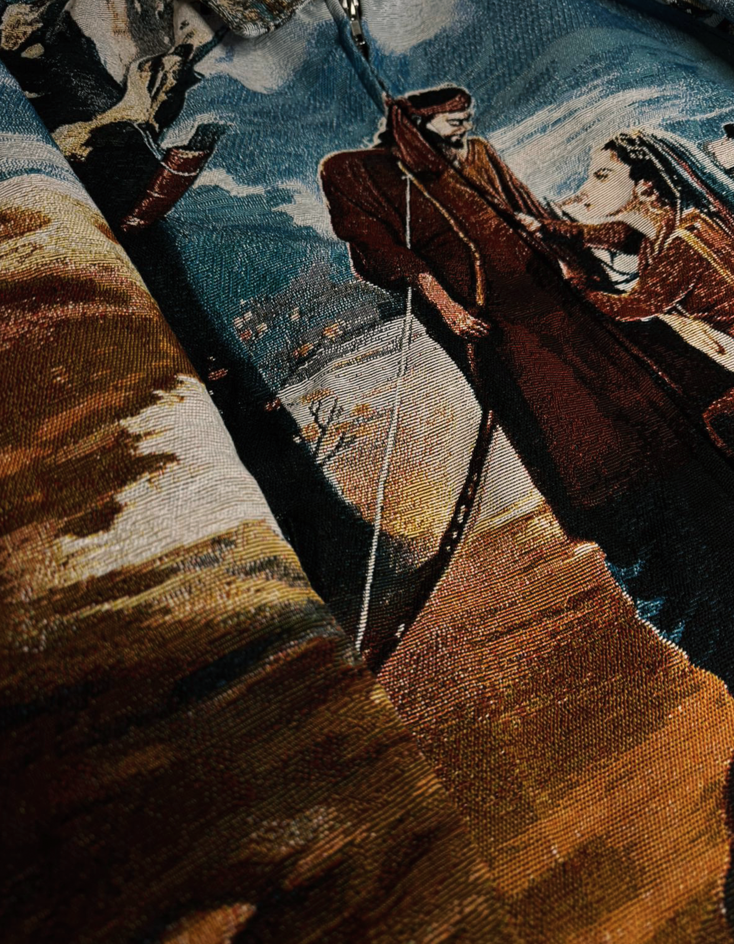 Mirza Sahiba Tapestry Fleece Jacket