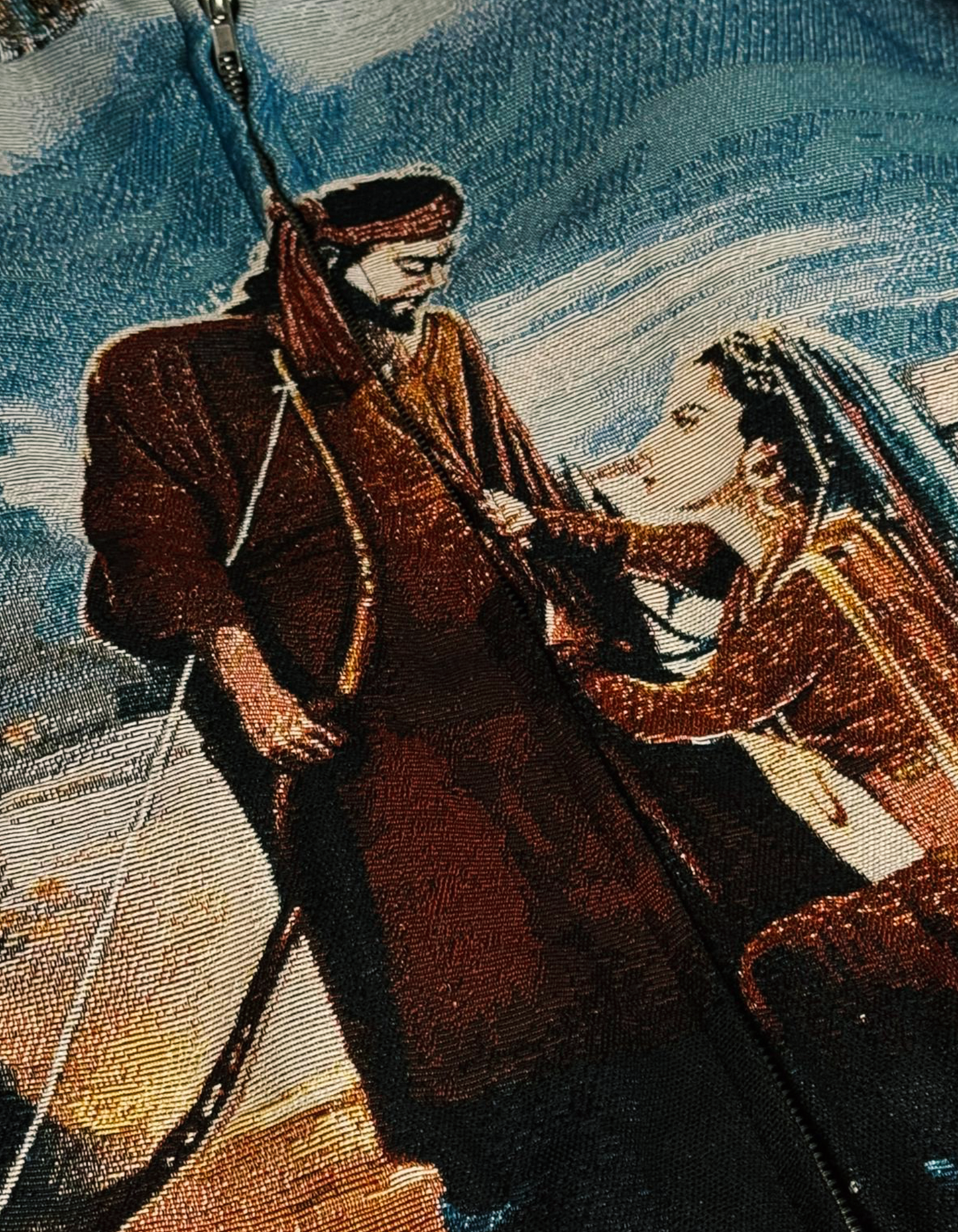 Mirza Sahiba Tapestry Fleece Jacket