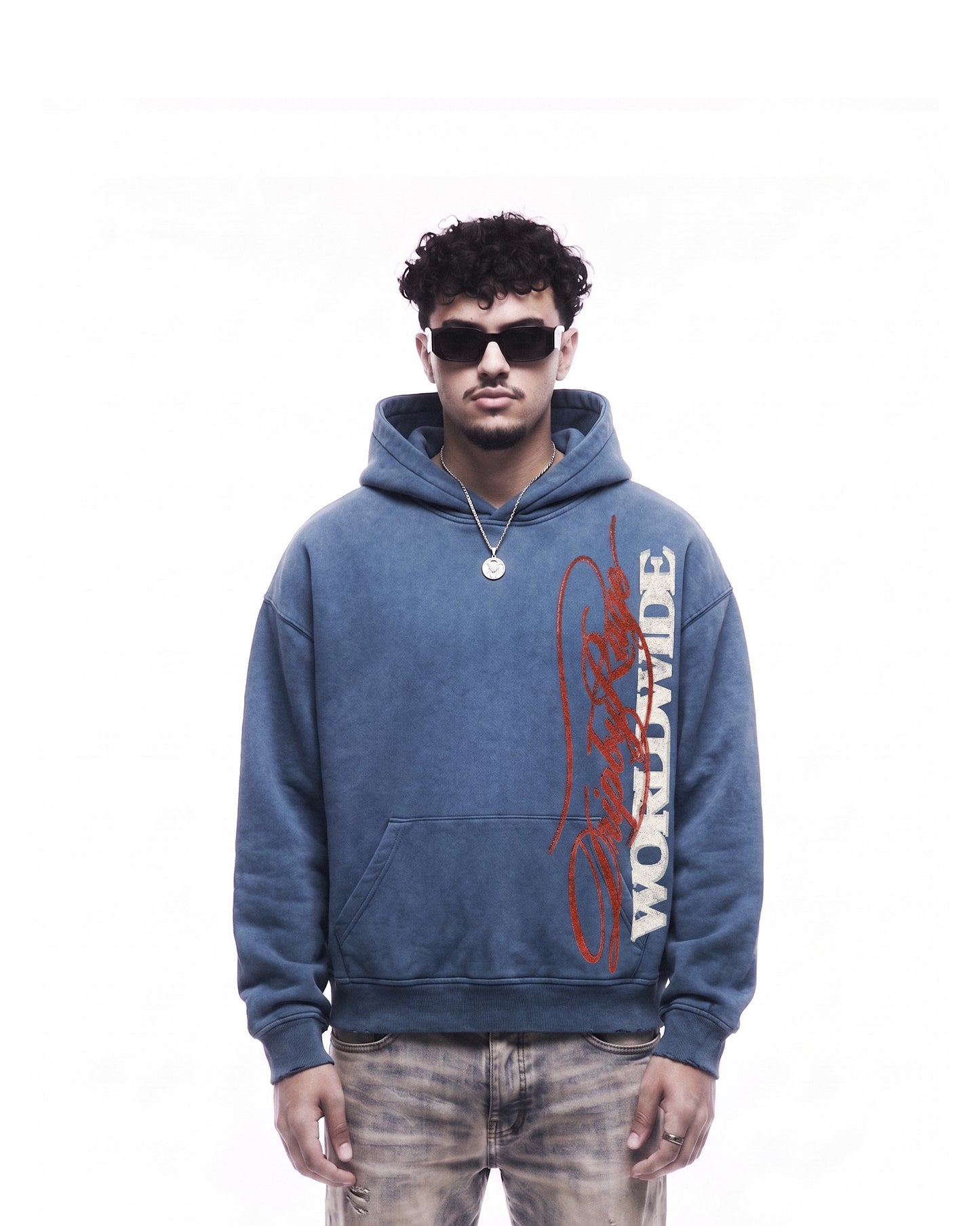 VVS BAAJ OVERSIZED FADED HOODIE