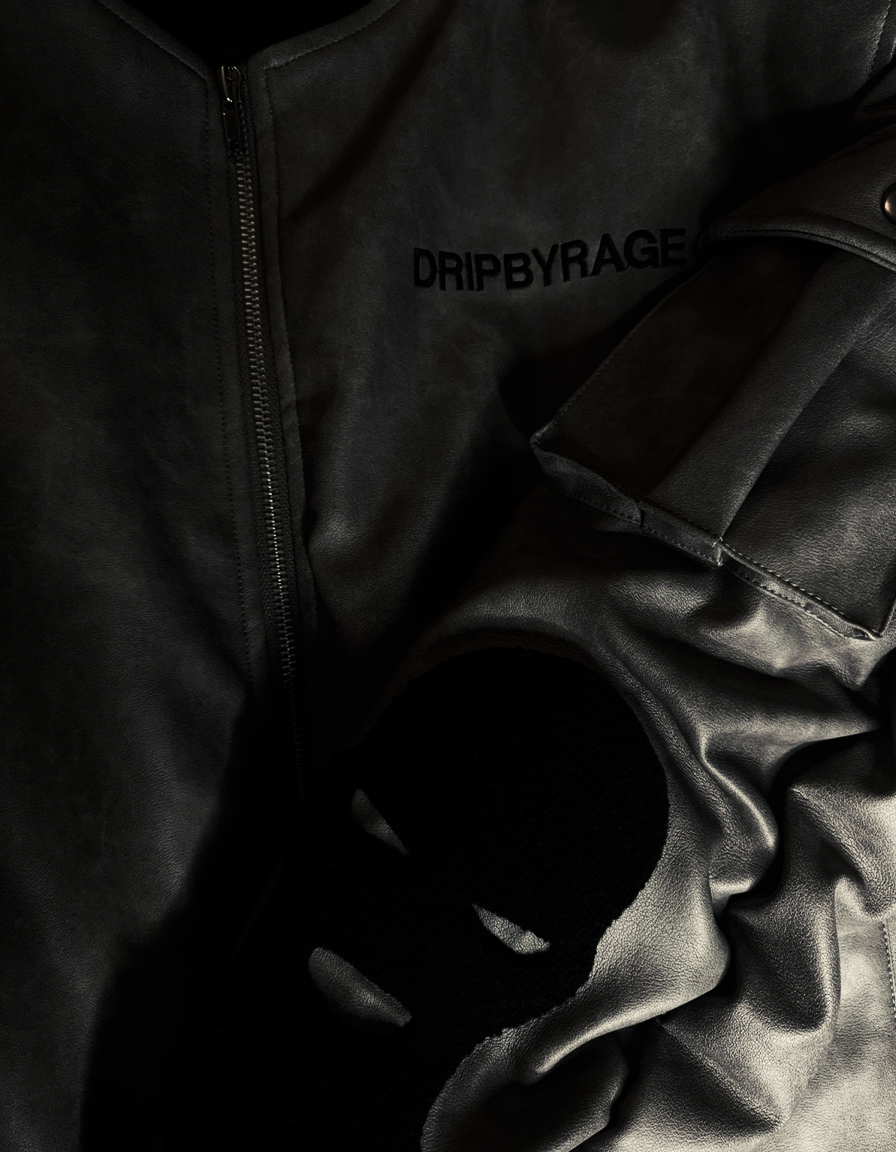 Never Fold Grey Bomber Jacket