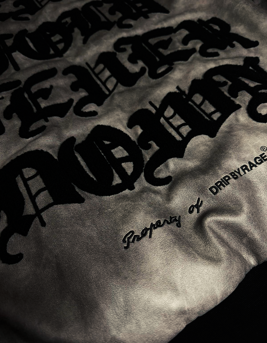 Never Fold Grey Bomber Jacket