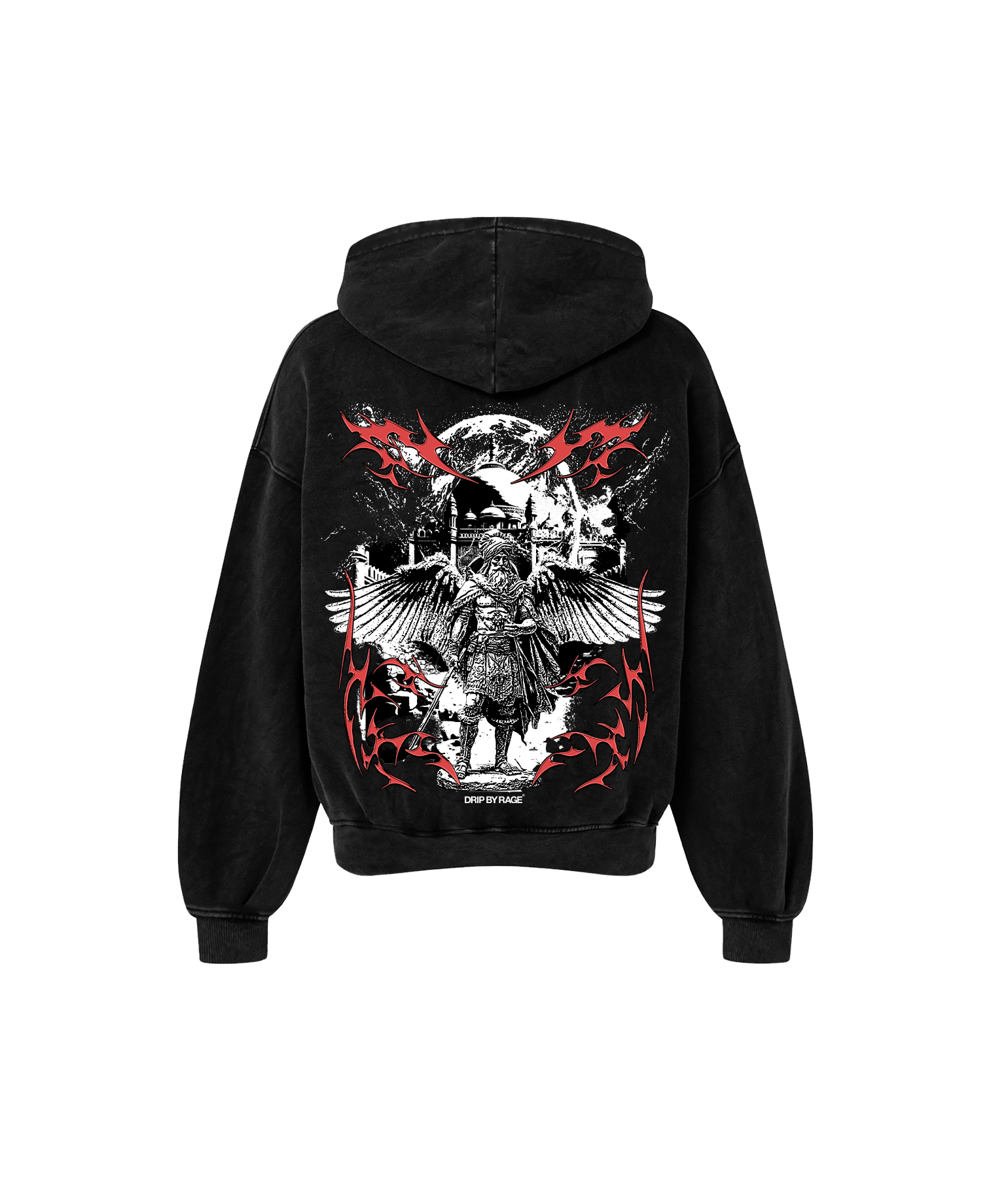 LIBERATION OVERSIZED FADED HOODIE