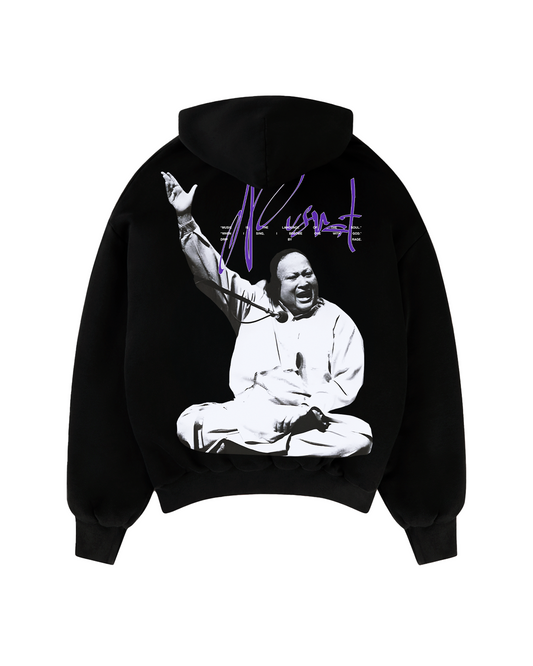 NUSRAT SUN FADED BOXY HOODIE