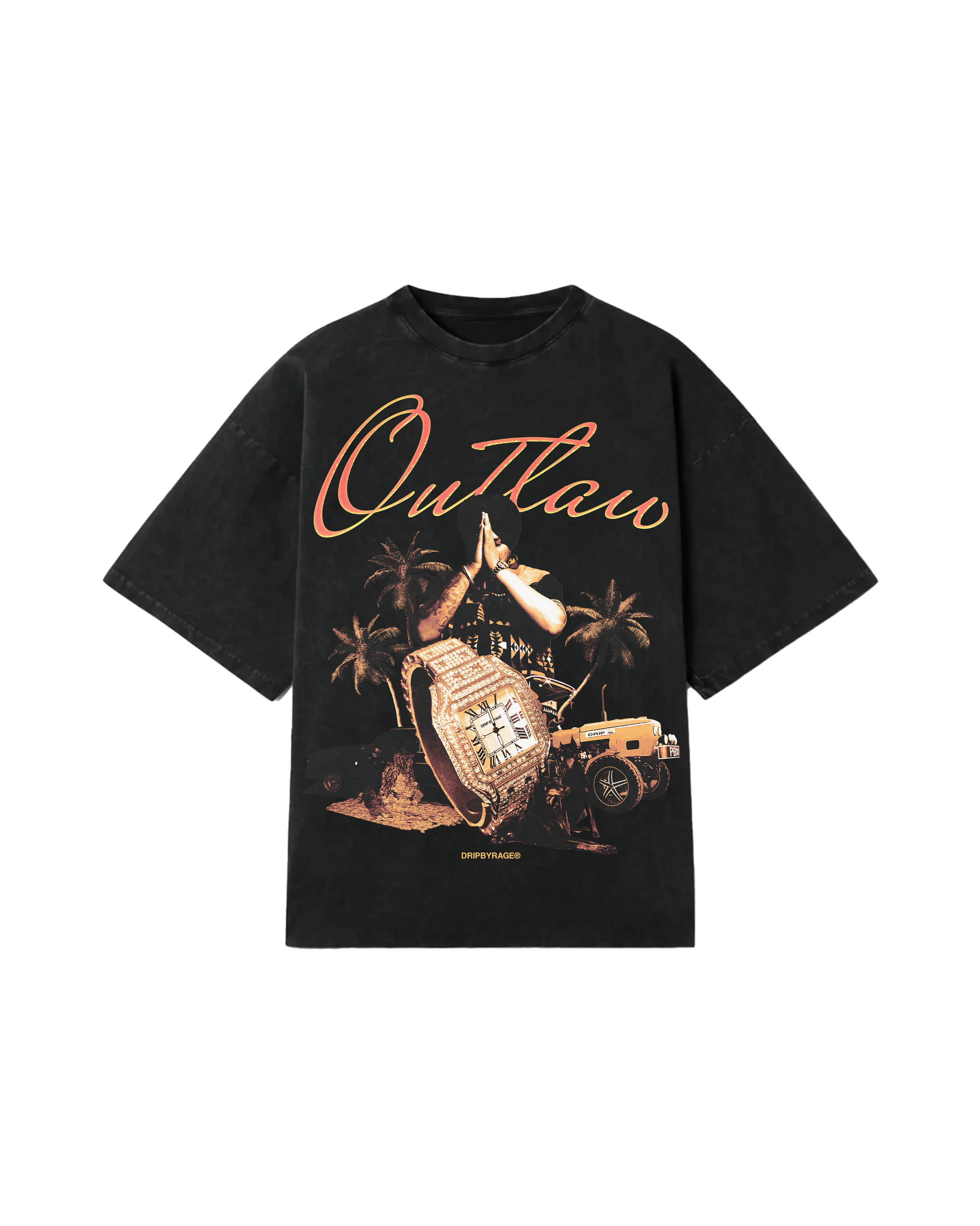 OUTLAW FADED T-SHIRT