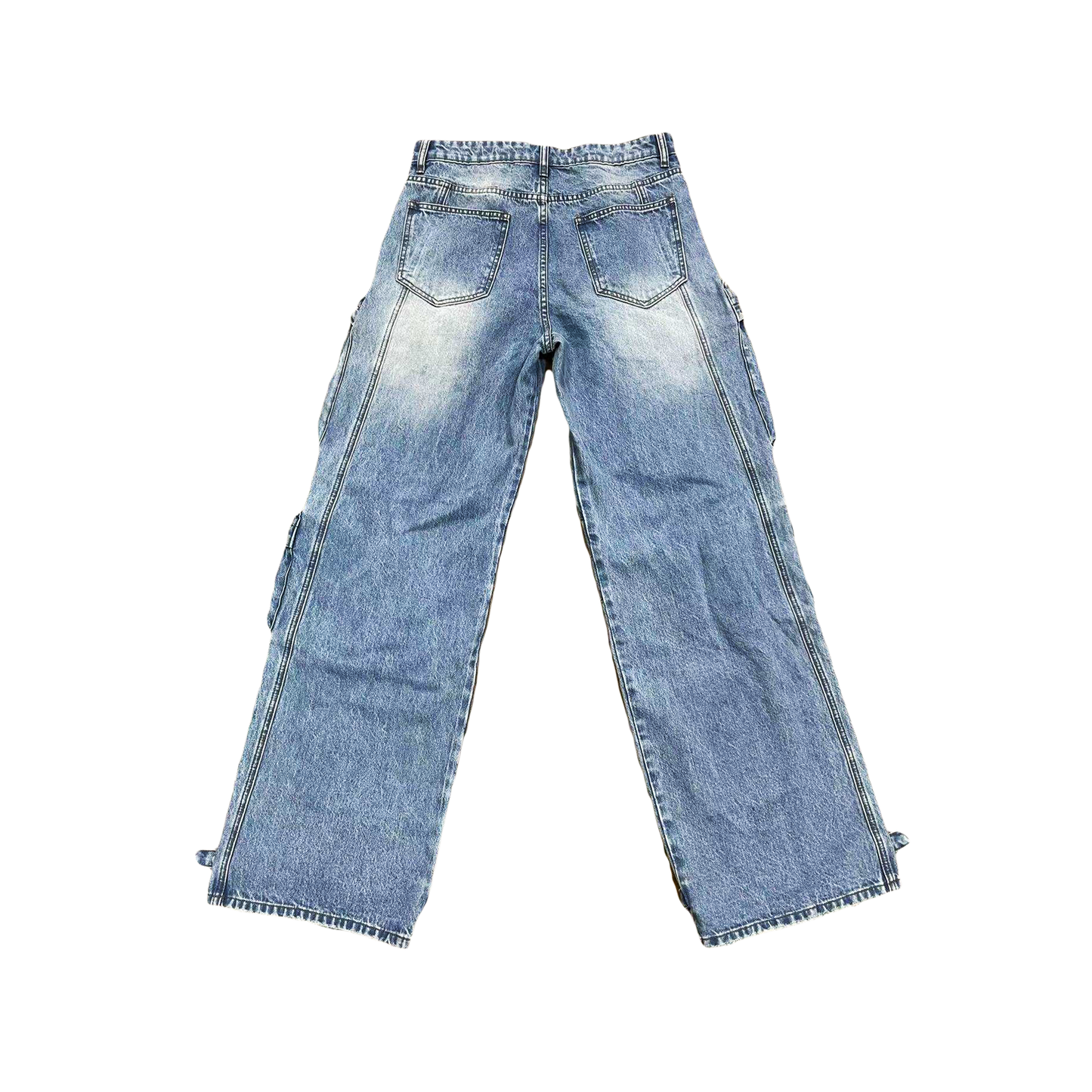 DISTRESSED CARGO DENIM