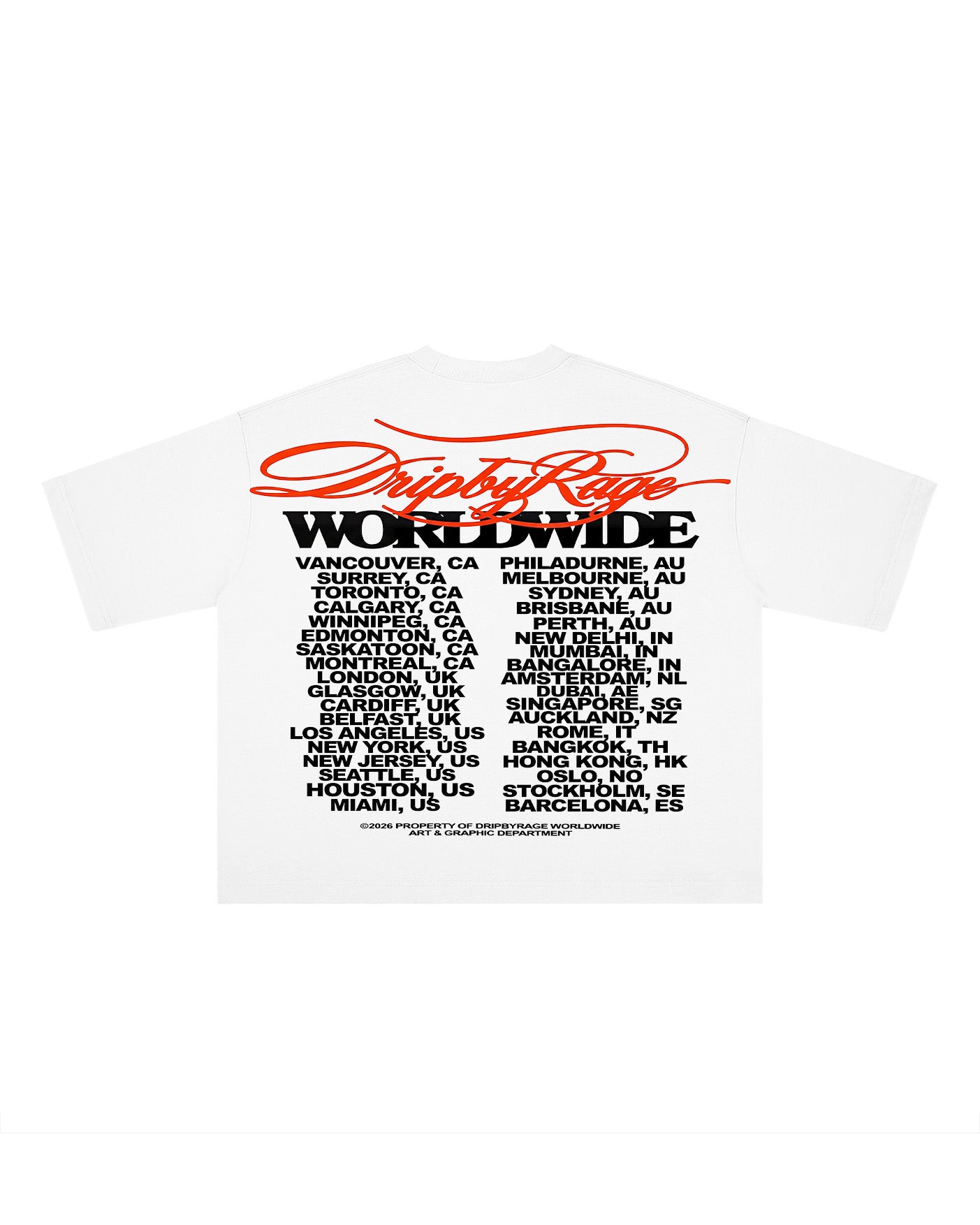 WORLDWIDE BOXY T-SHIRT