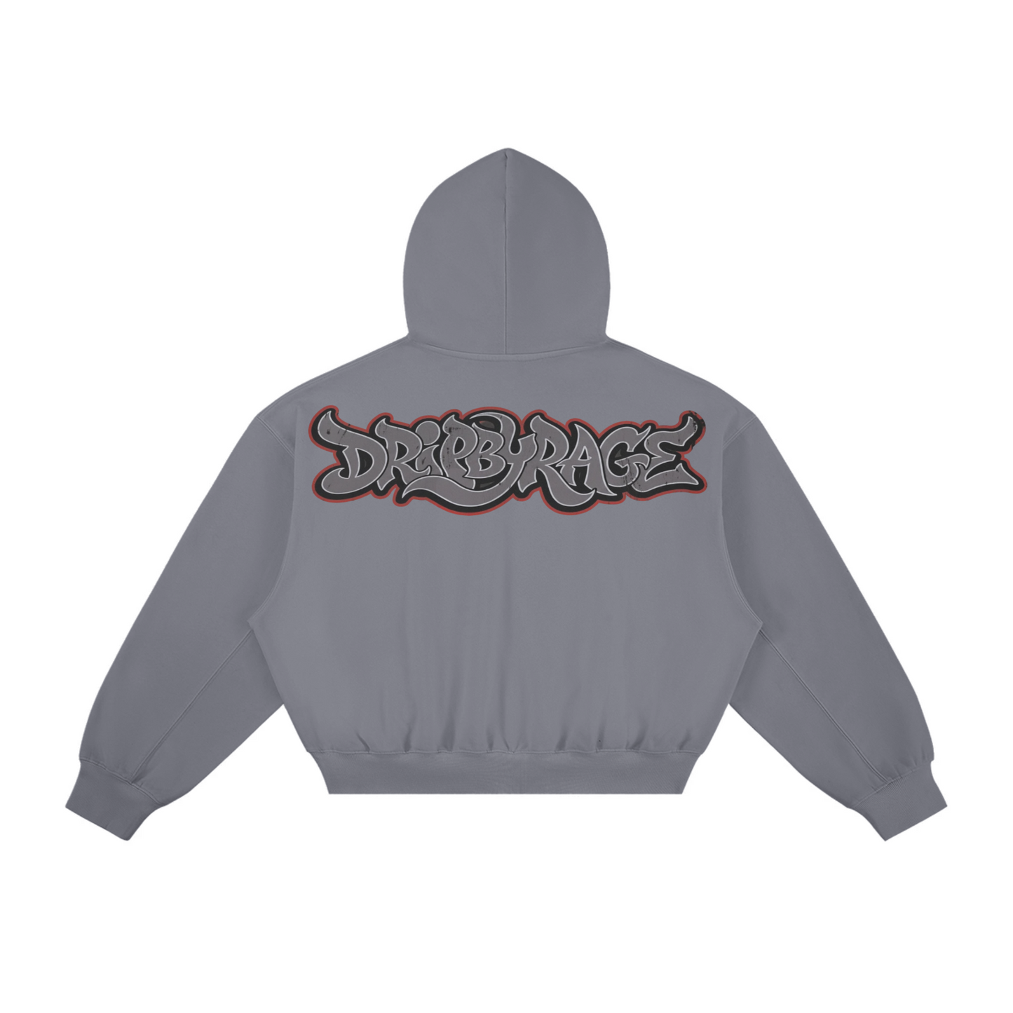 REBEL STORM BUTTON BOXY HOODIE