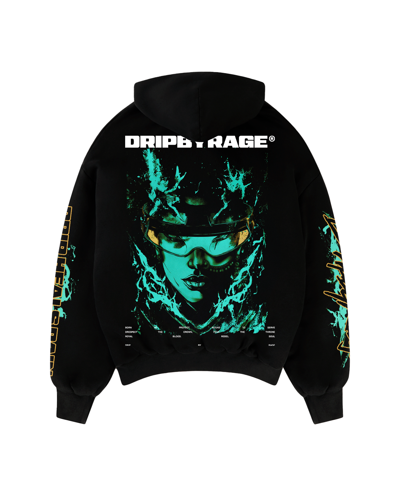 PAIN SUN FADED BOXY HOODIE