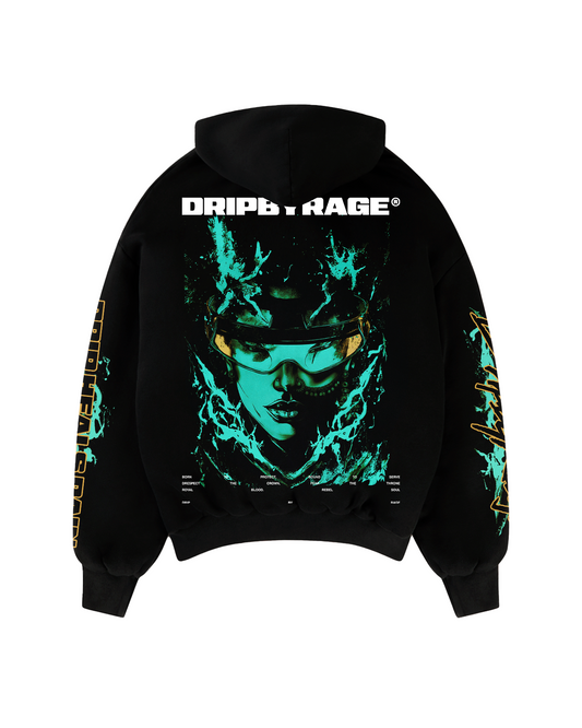 PAIN SUN FADED BOXY HOODIE