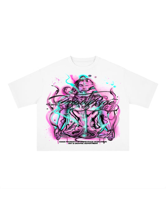 SHIVA SNAKES BOXY T-SHIRT