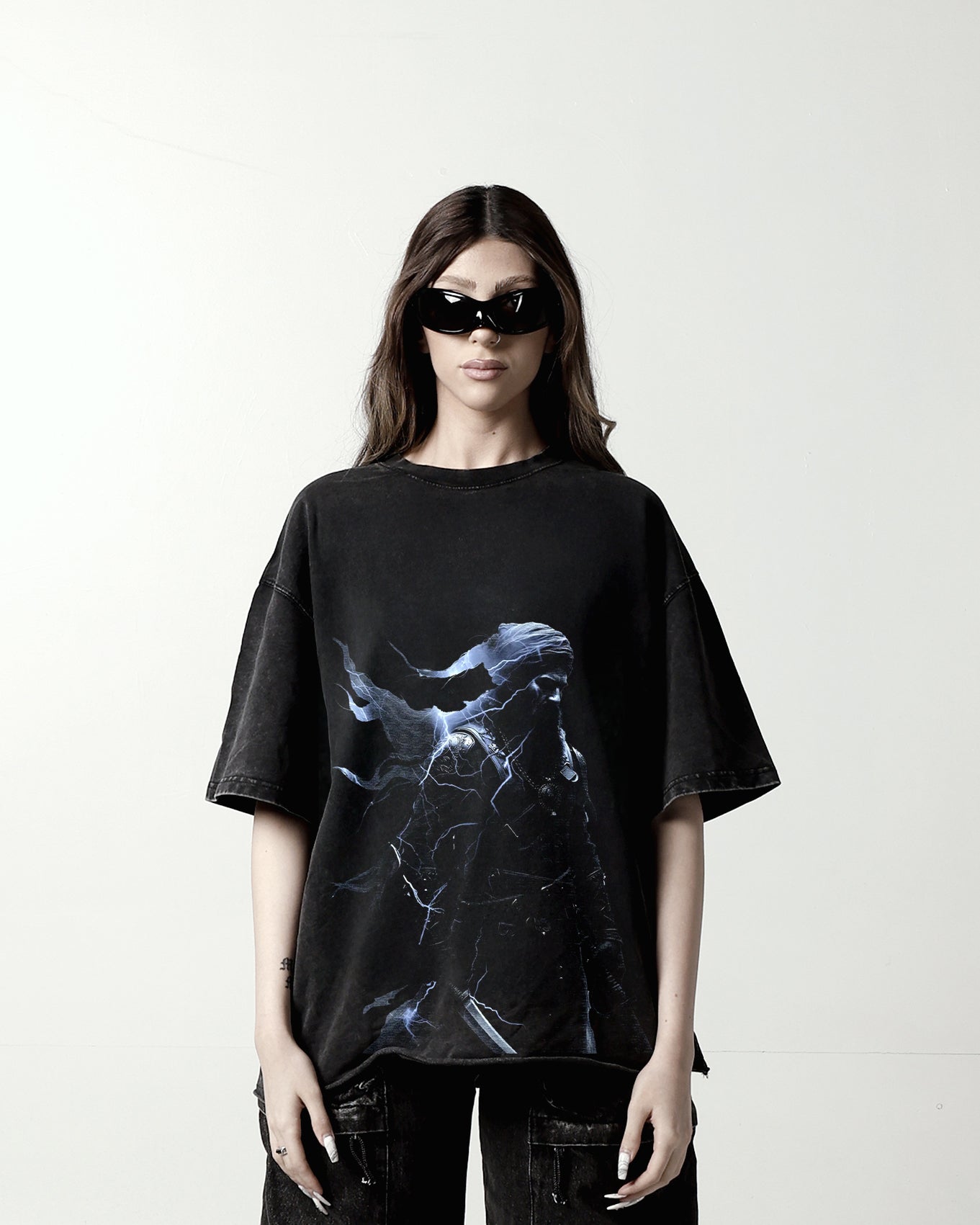 ETHREAL OVERSIZED FADED T-SHIRT