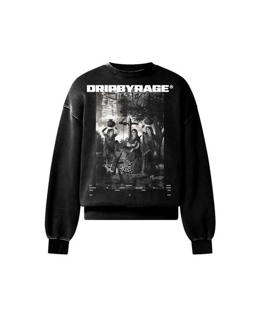 SISTERS OF SIN FADED SWEATSHIRT