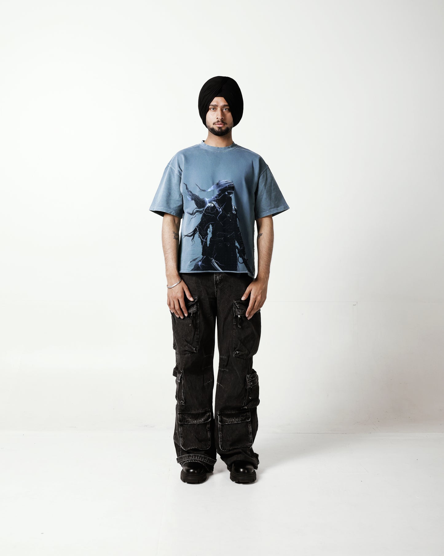 ETHREAL OVERSIZED FADED T-SHIRT
