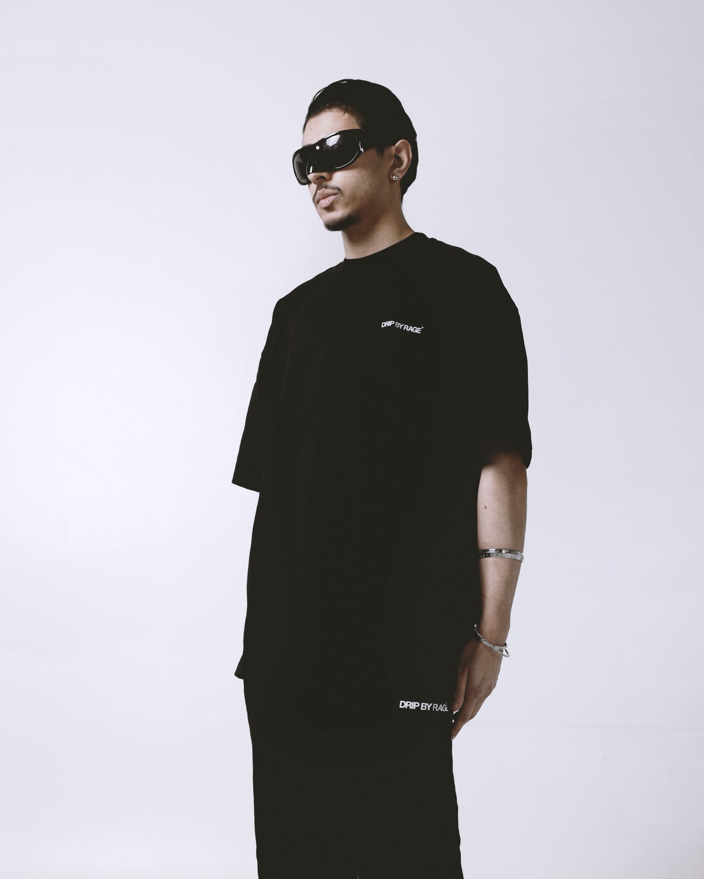 BLACK FRENCH TERRY SWEATPANTS